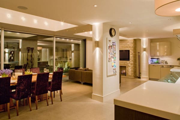 An example of excellent interior lighting