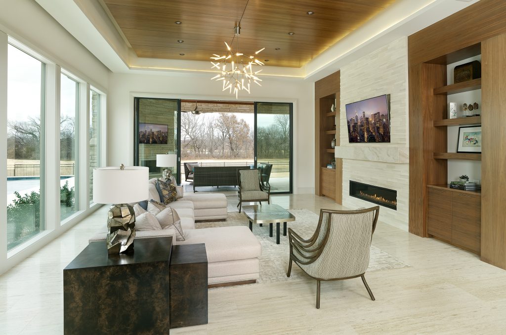 Lakeway Dallas Luxury Living Room Design