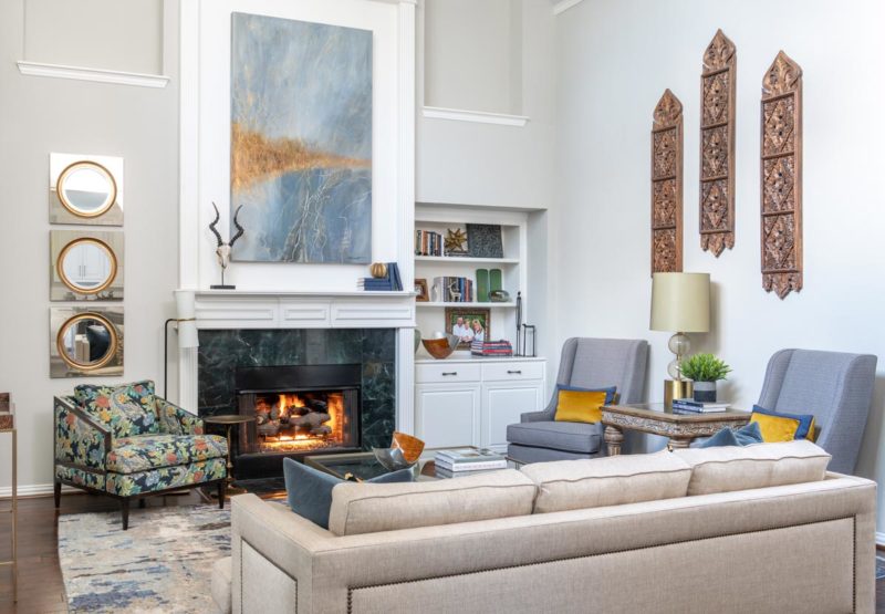 Frisco Classic Contemporary Home Interior Design Frisco Interior