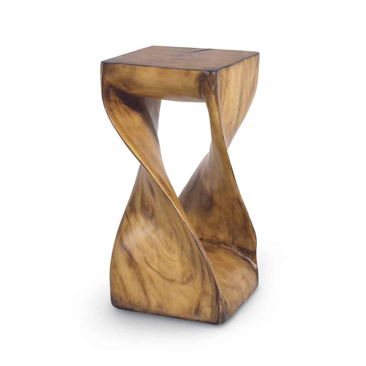 wood twist table