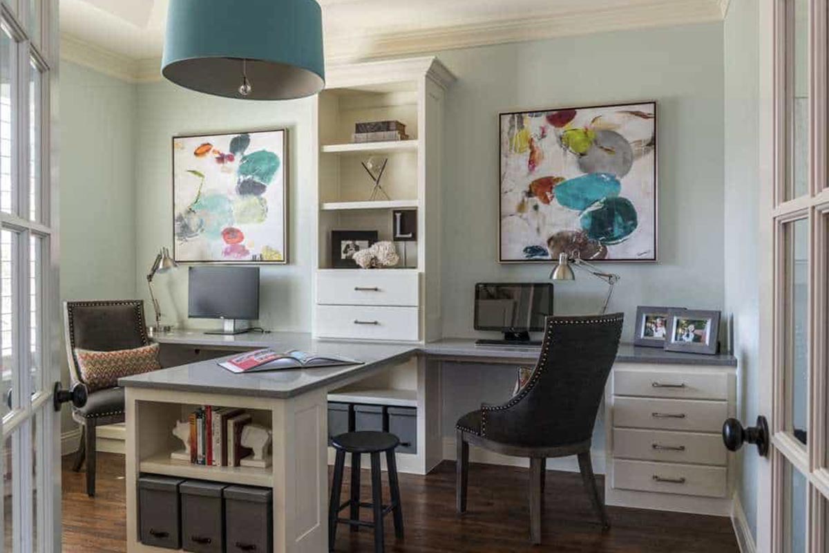 Dallas Interior Home Office & Study Designers 