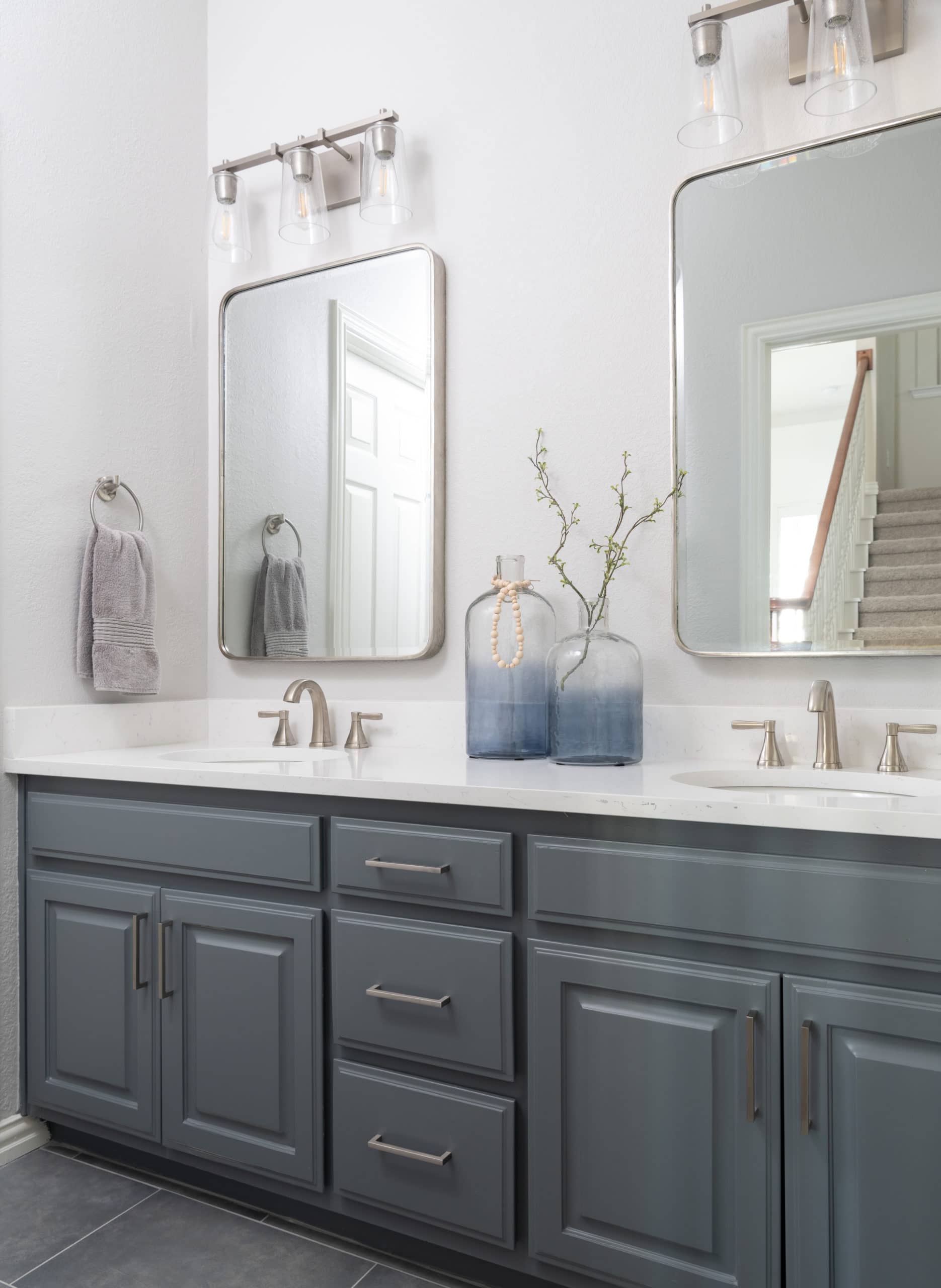 His and hers double sink