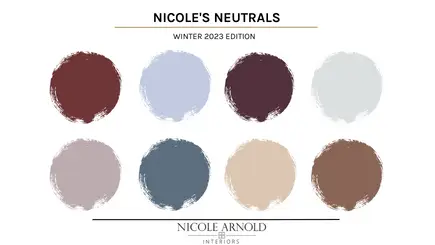 Ways to Incorporate New Color Palettes in Winter | Nicole's Neutrals Winter 2023