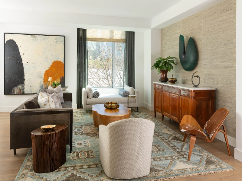 Dallas empty nesters swap 25 years of belongings for artfully curated condo