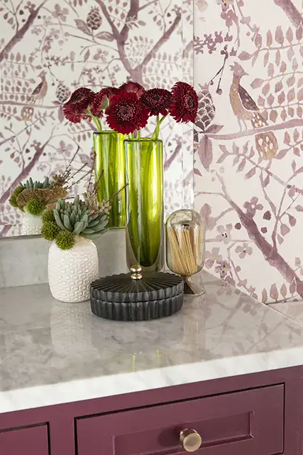 Vintage Charm Meets Modern Luxury Guest Bath 1-3
