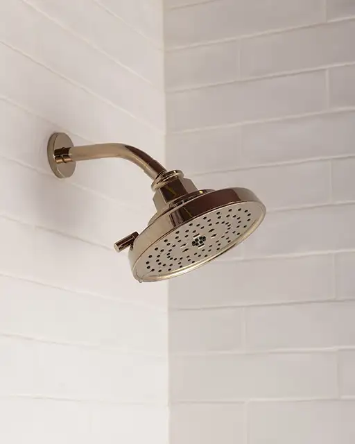 Vintage Charm Meets Modern Luxury Guest Bath 1-5