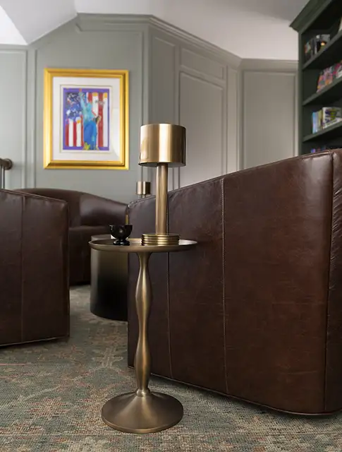 Vintage Charm Meets Modern Luxury Library 2