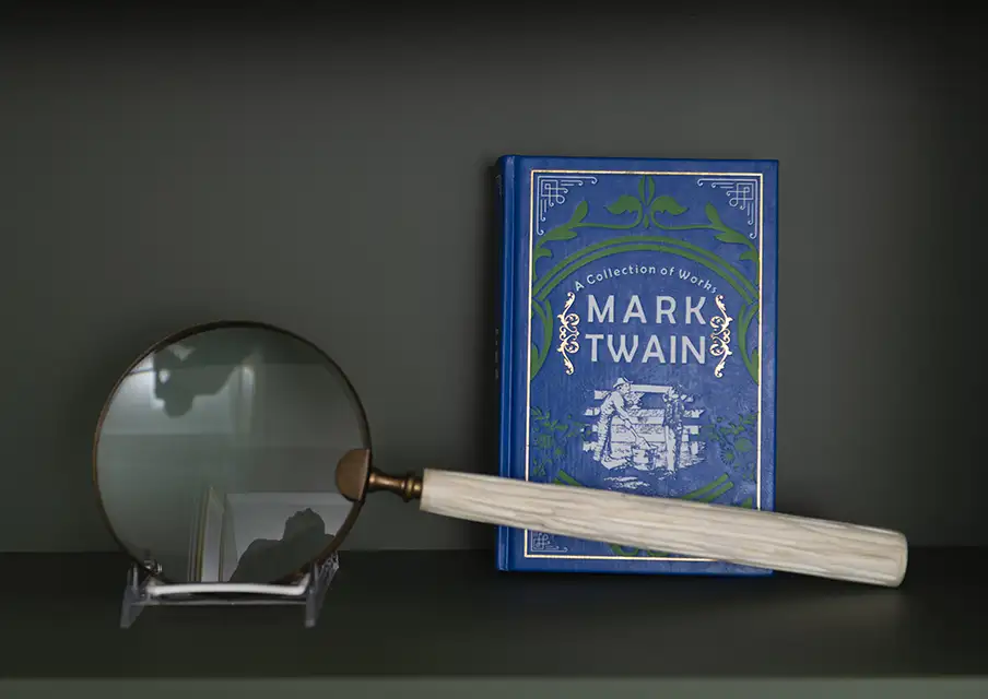 Vintage Charm Meets Modern Luxury Library 7