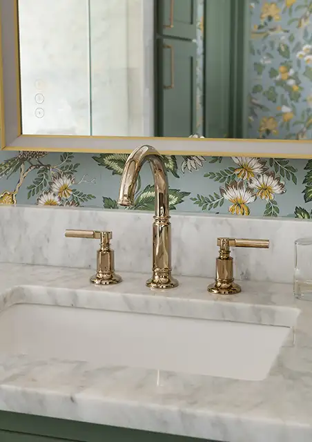 Vintage Charm Meets Modern Luxury Primary Bath 4