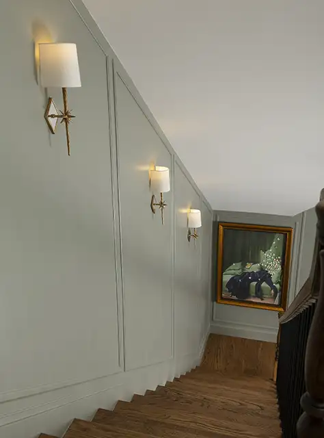 Vintage Charm Meets Modern Luxury Staircase 1